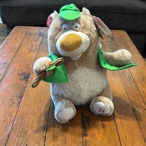 Cuddle Barn Woodchuck Chuck Singing plush